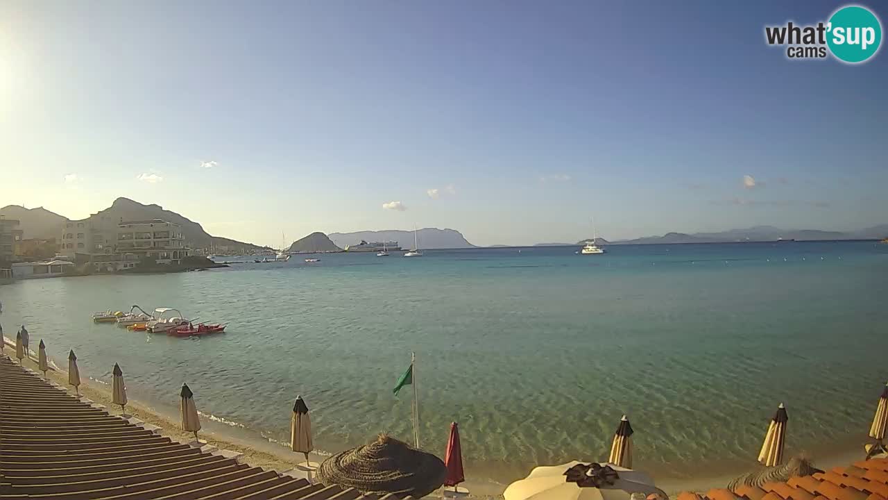 Webcam Terza Spiaggia Golfo Aranci – Liveblick auf den Strand
