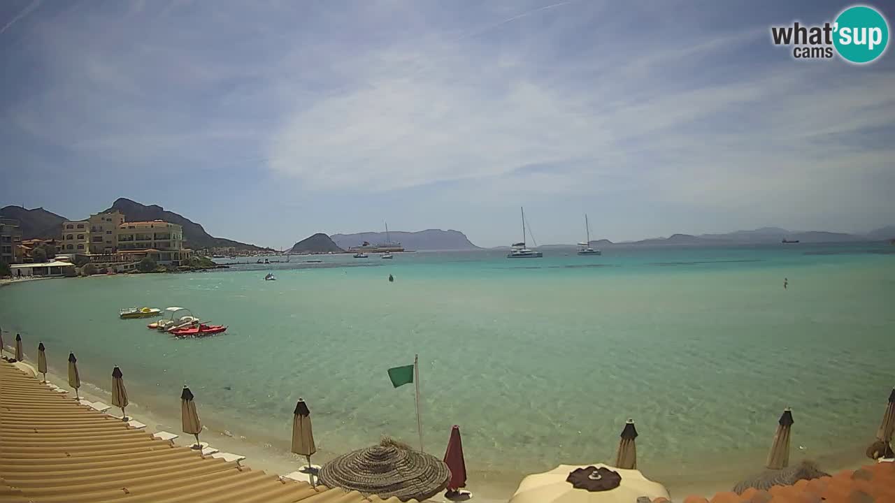 Webcam Terza Spiaggia Golfo Aranci – Vista en directo de la playa