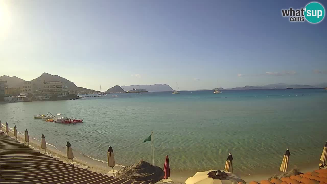 Webcam Terza Spiaggia Golfo Aranci – Liveblick auf den Strand