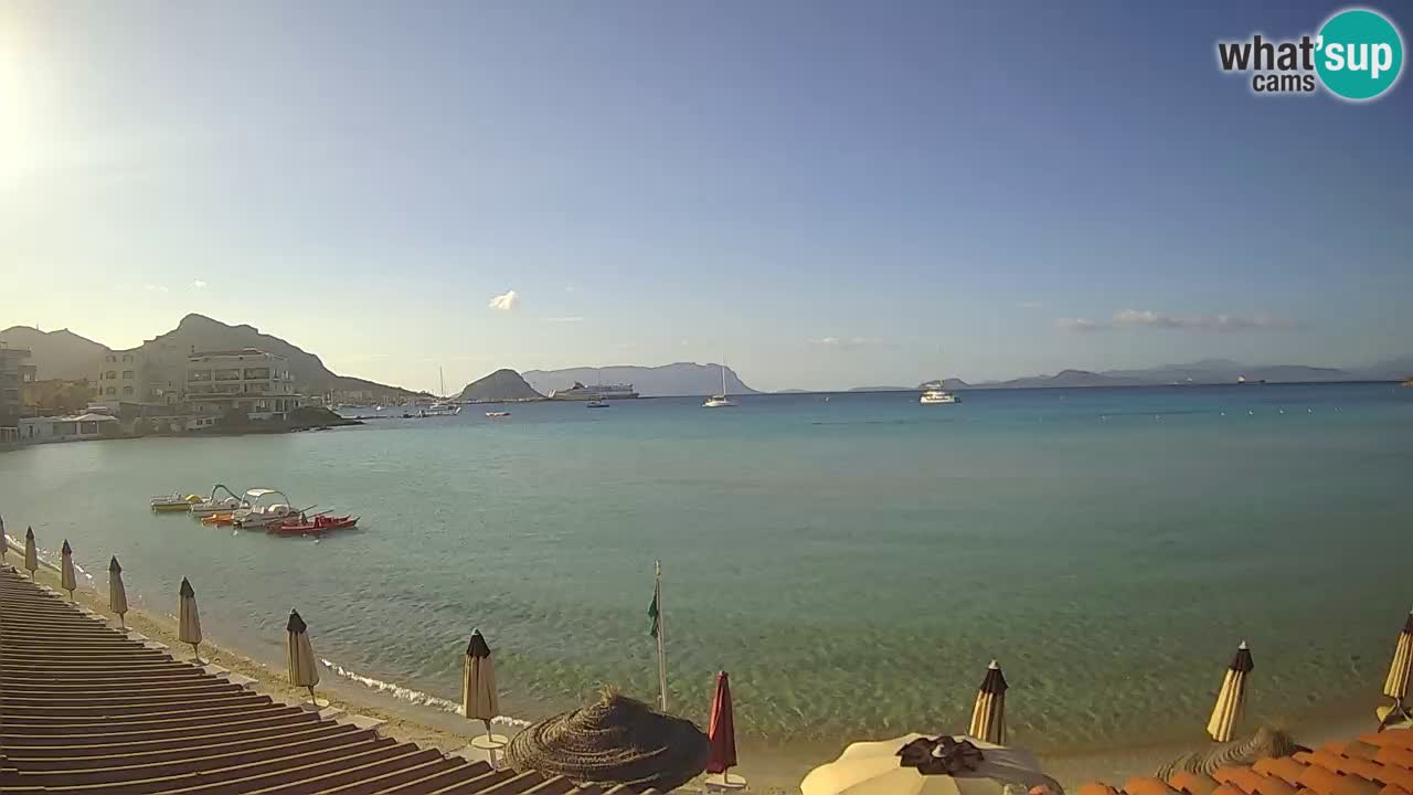 Webcam Terza Spiaggia Golfo Aranci – Vista en directo de la playa