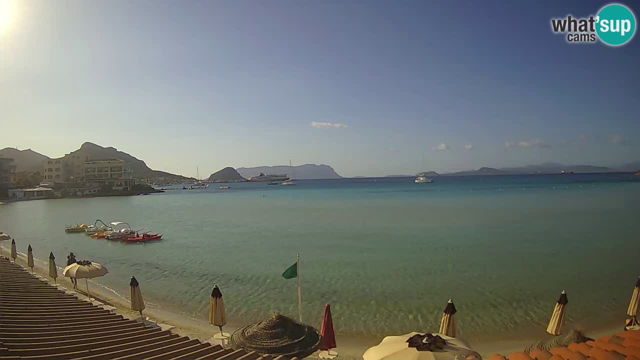 Webcam Terza Spiaggia Golfo Aranci – Vista en directo de la playa