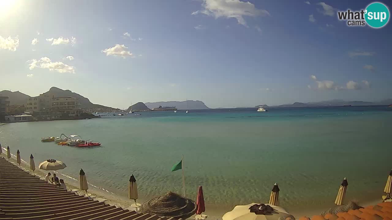 Web kamera Terza Spiaggia Golfo Aranci – Pogled uživo na plažu