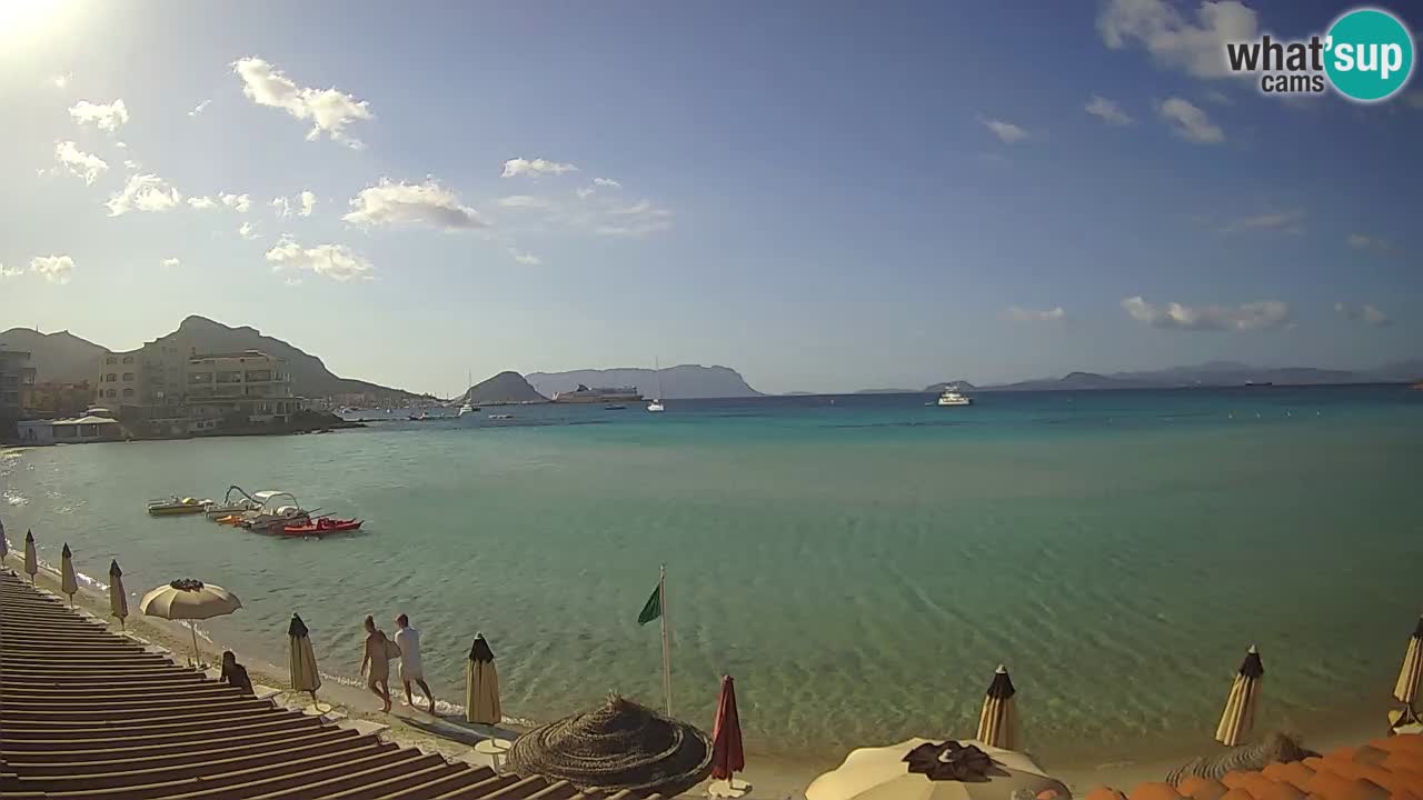 Webcam Terza Spiaggia Golfo Aranci – Liveblick auf den Strand