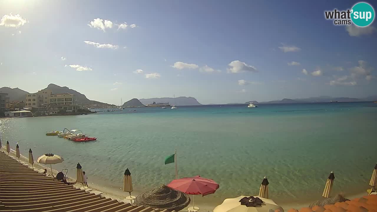 Webcam Terza Spiaggia Golfo Aranci – Liveblick auf den Strand