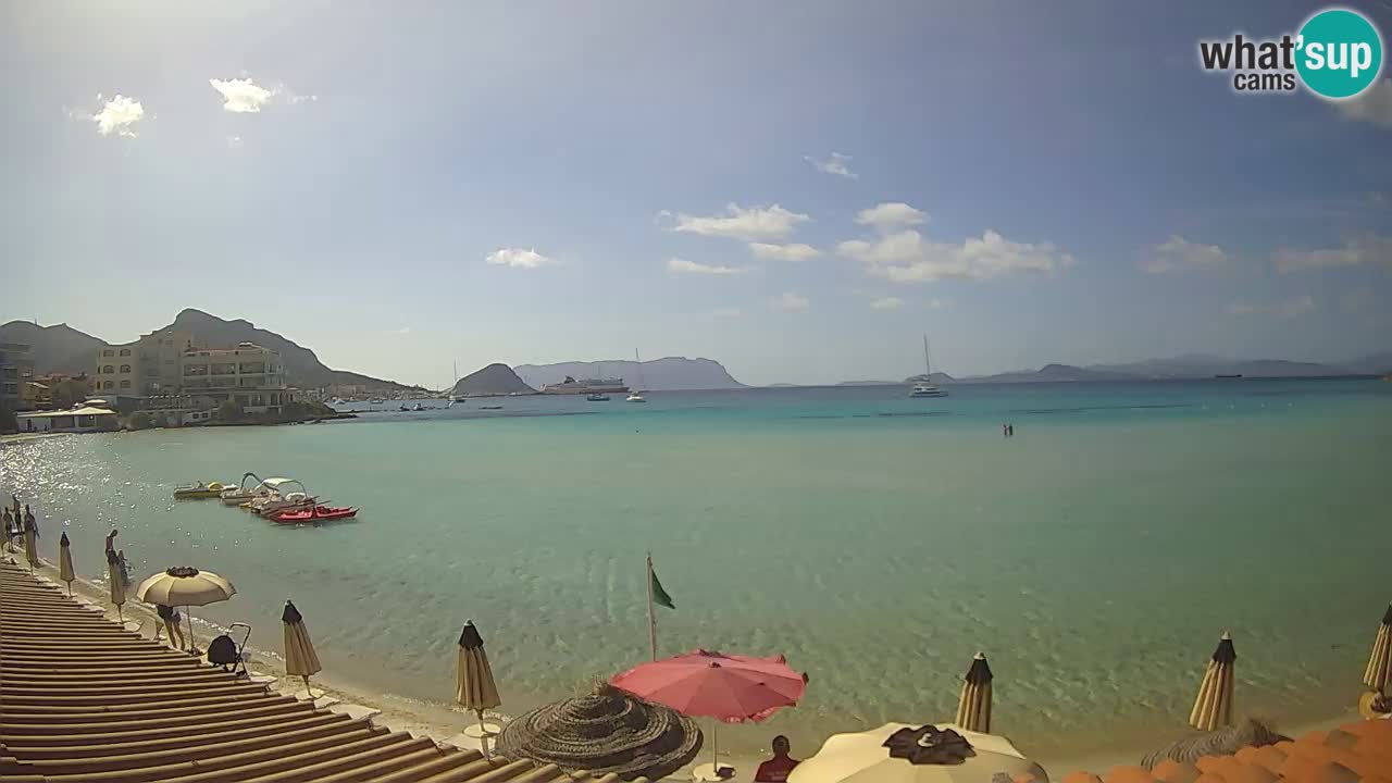 Webcam Terza Spiaggia Golfo Aranci – Liveblick auf den Strand