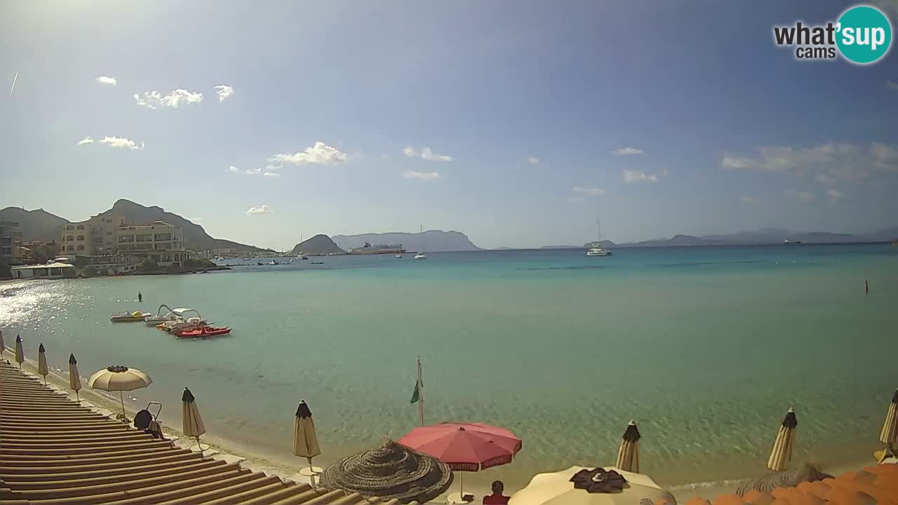 Webcam Terza Spiaggia Golfo Aranci – Liveblick auf den Strand