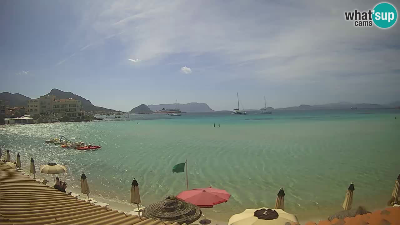 Webcam Terza Spiaggia Golfo Aranci – Liveblick auf den Strand