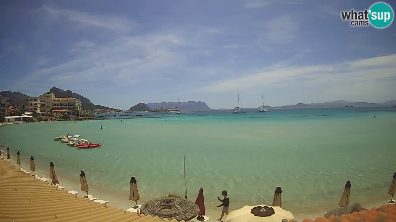 Webcam Terza Spiaggia Golfo Aranci – Liveblick auf den Strand