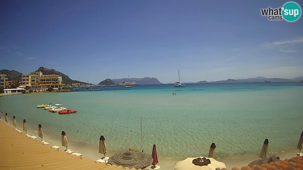 Webcam Terza Spiaggia Golfo Aranci – Liveblick auf den Strand