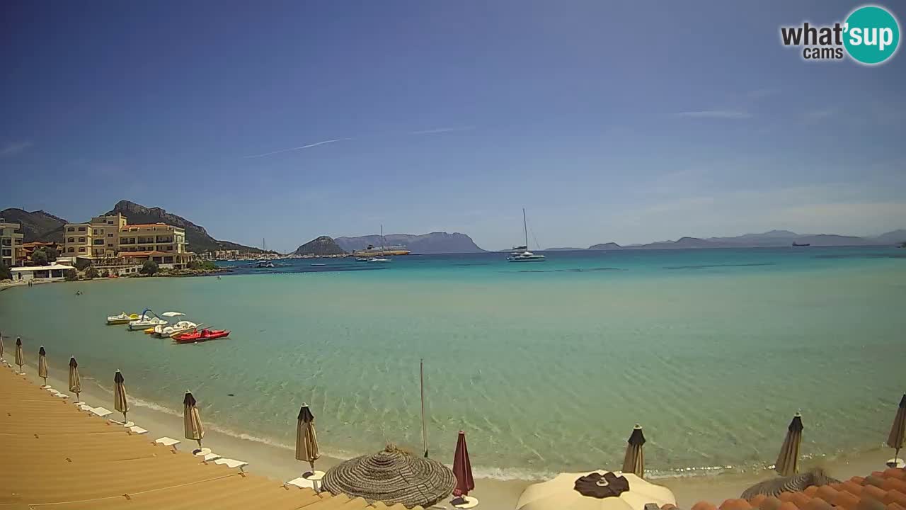 Webcam Terza Spiaggia Golfo Aranci – Vista en directo de la playa