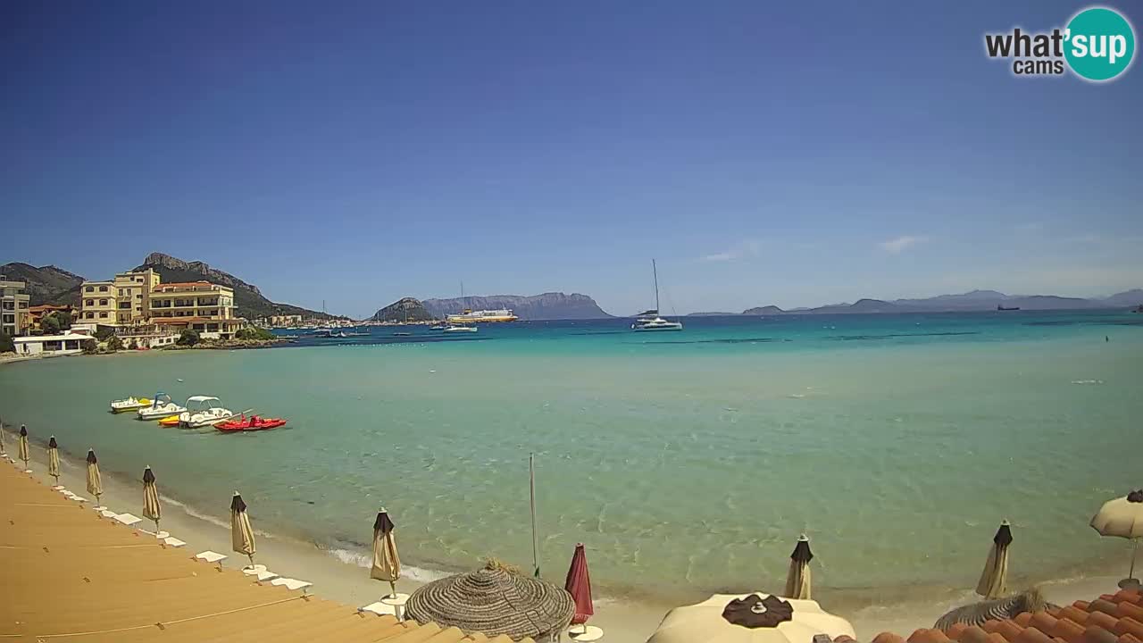 Webcam Terza Spiaggia Golfo Aranci – Liveblick auf den Strand