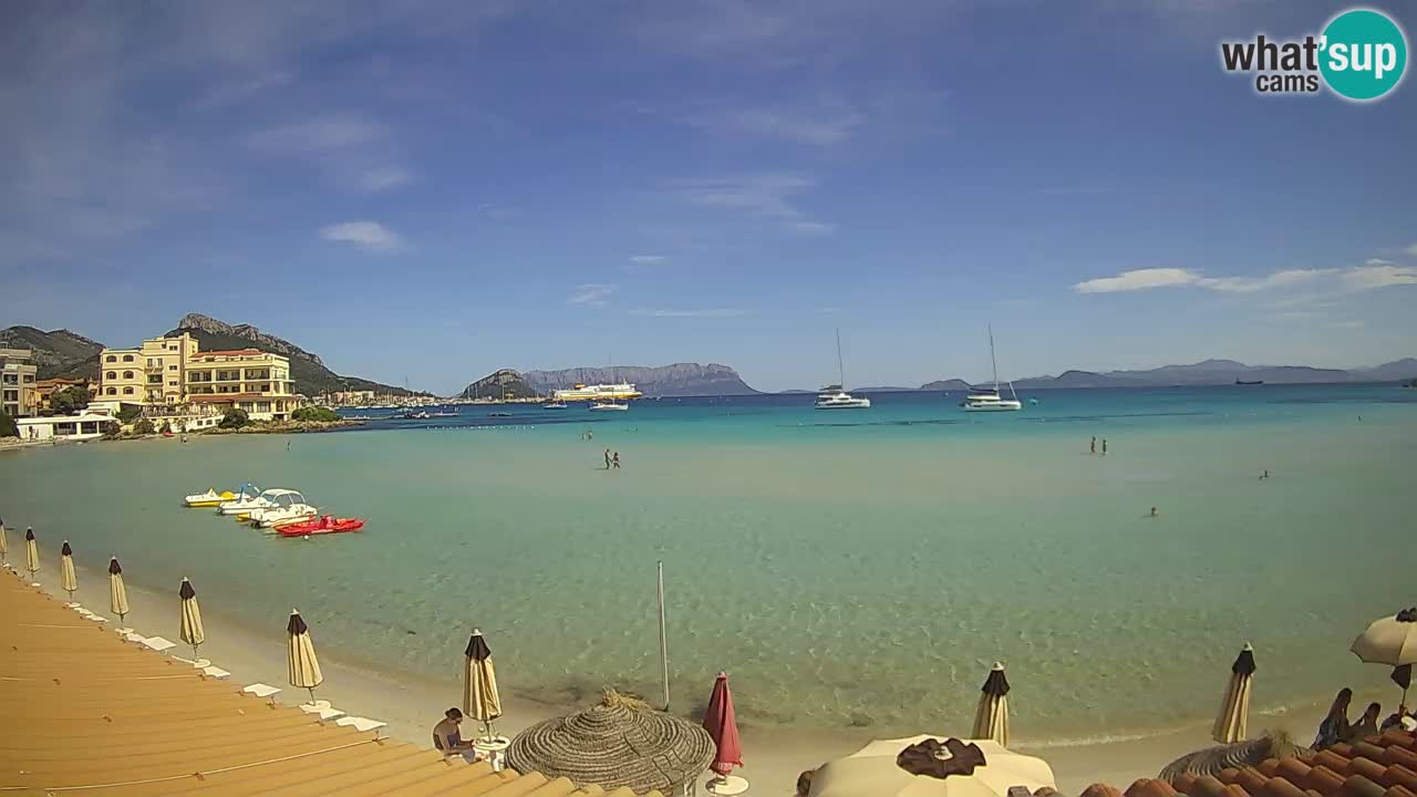 Webcam Terza Spiaggia Golfo Aranci – Vista mare in diretta