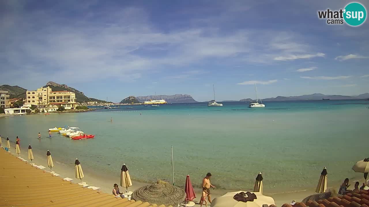 Webcam Terza Spiaggia Golfo Aranci – Vista mare in diretta