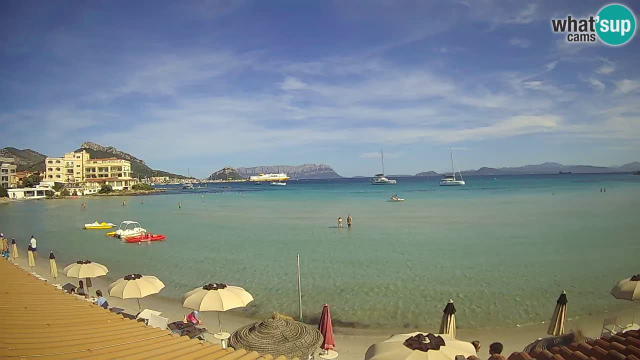 Webcam Terza Spiaggia Golfo Aranci – Vista mare in diretta