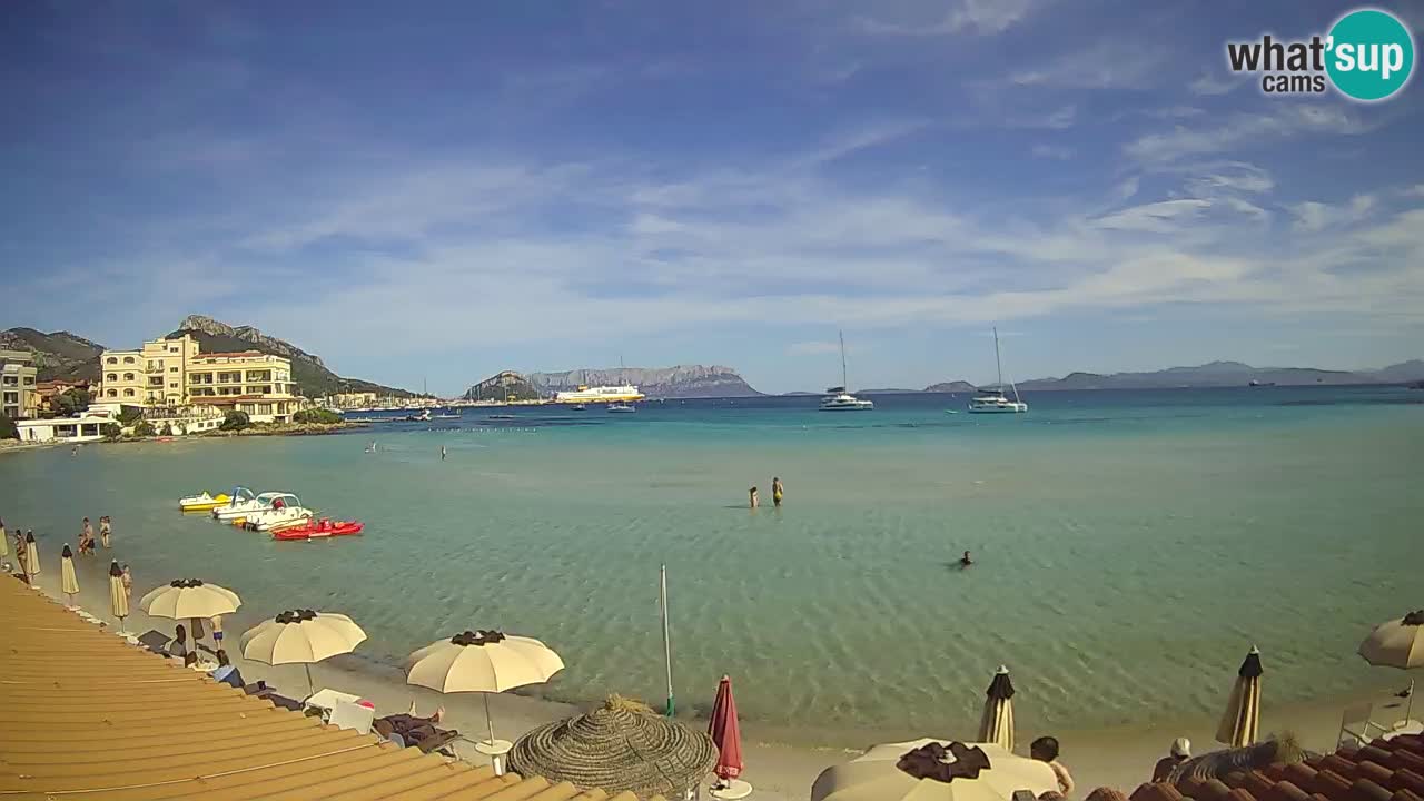 Webcam Terza Spiaggia Golfo Aranci – Vista mare in diretta