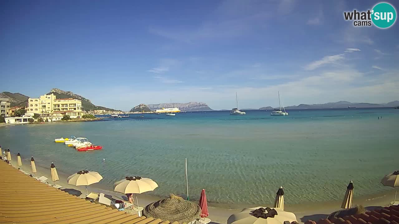 Webcam Terza Spiaggia Golfo Aranci – Vista mare in diretta