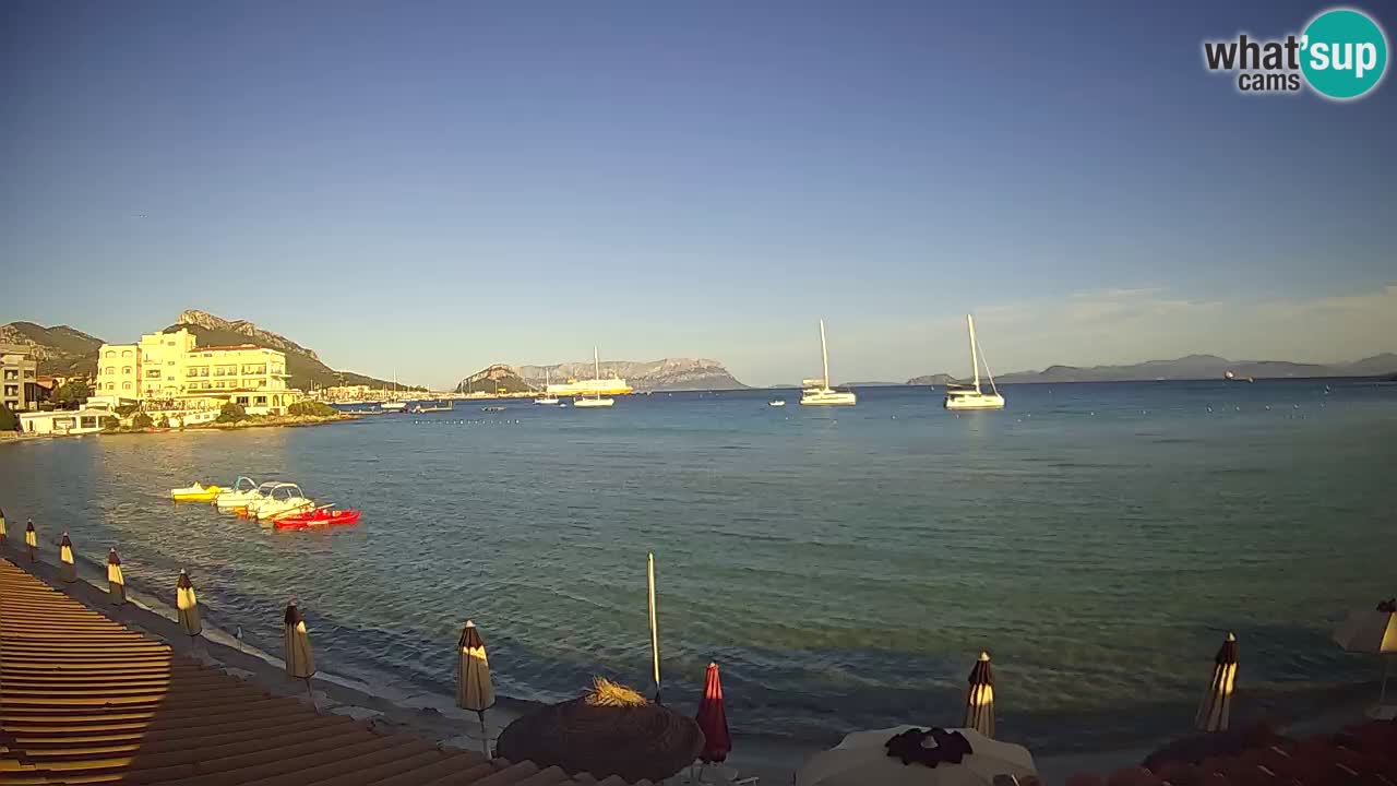Webcam Terza Spiaggia Golfo Aranci – Vista mare in diretta