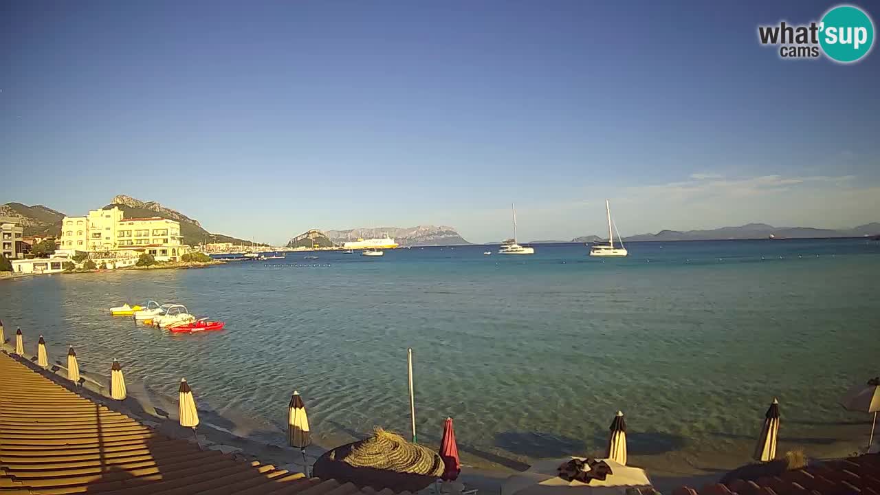Webcam Terza Spiaggia Golfo Aranci – Vista mare in diretta