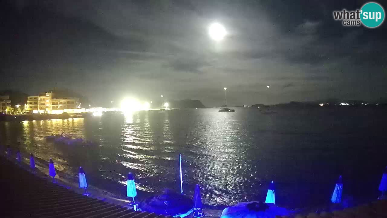 Webcam Terza Spiaggia Golfo Aranci – Vista mare in diretta