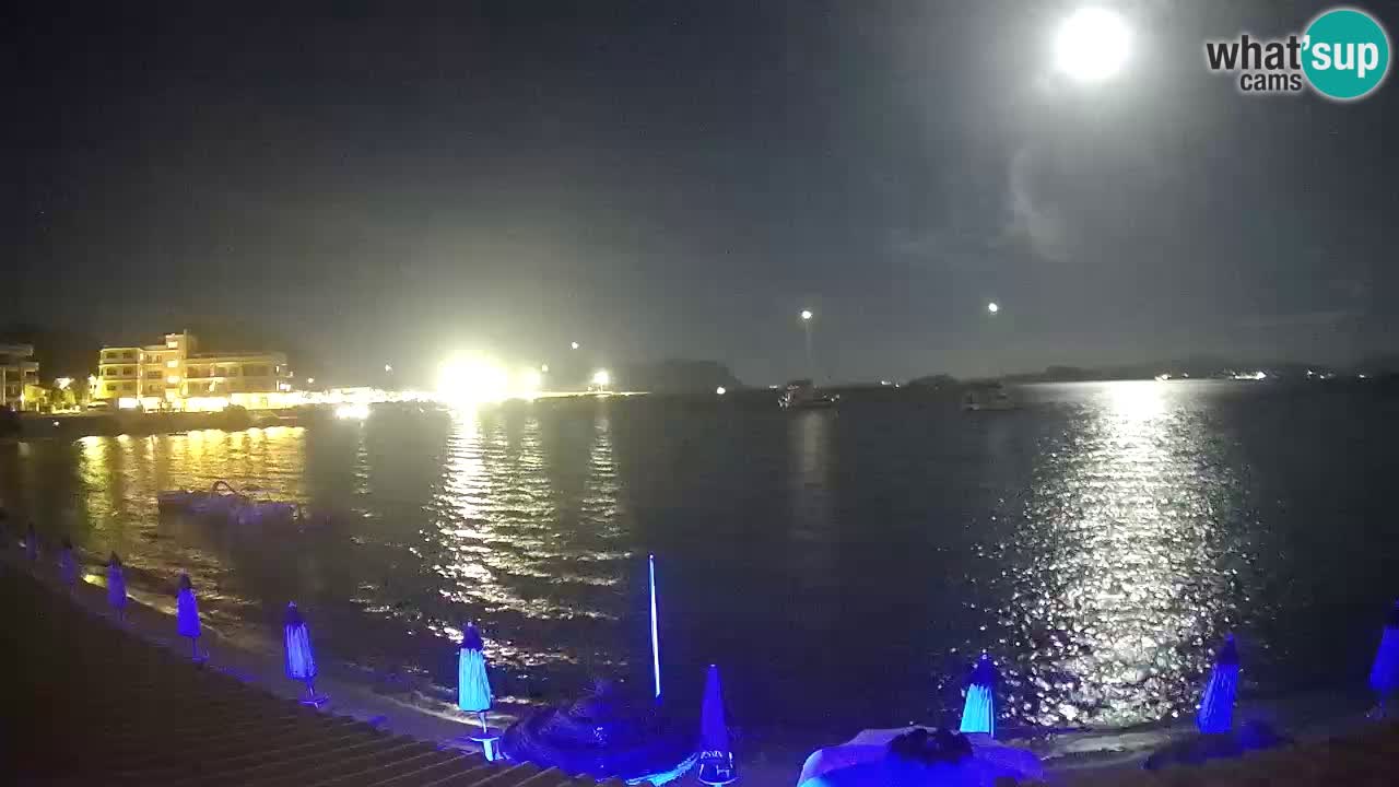Webcam Terza Spiaggia Golfo Aranci – Liveblick auf den Strand