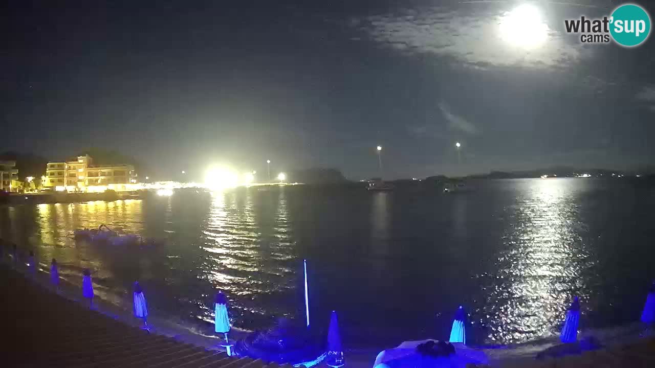 Webcam Terza Spiaggia Golfo Aranci – Vue en direct de la plage
