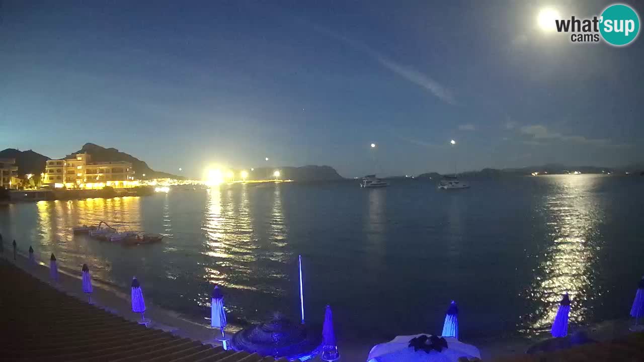 Webcam Terza Spiaggia Golfo Aranci – Vista en directo de la playa