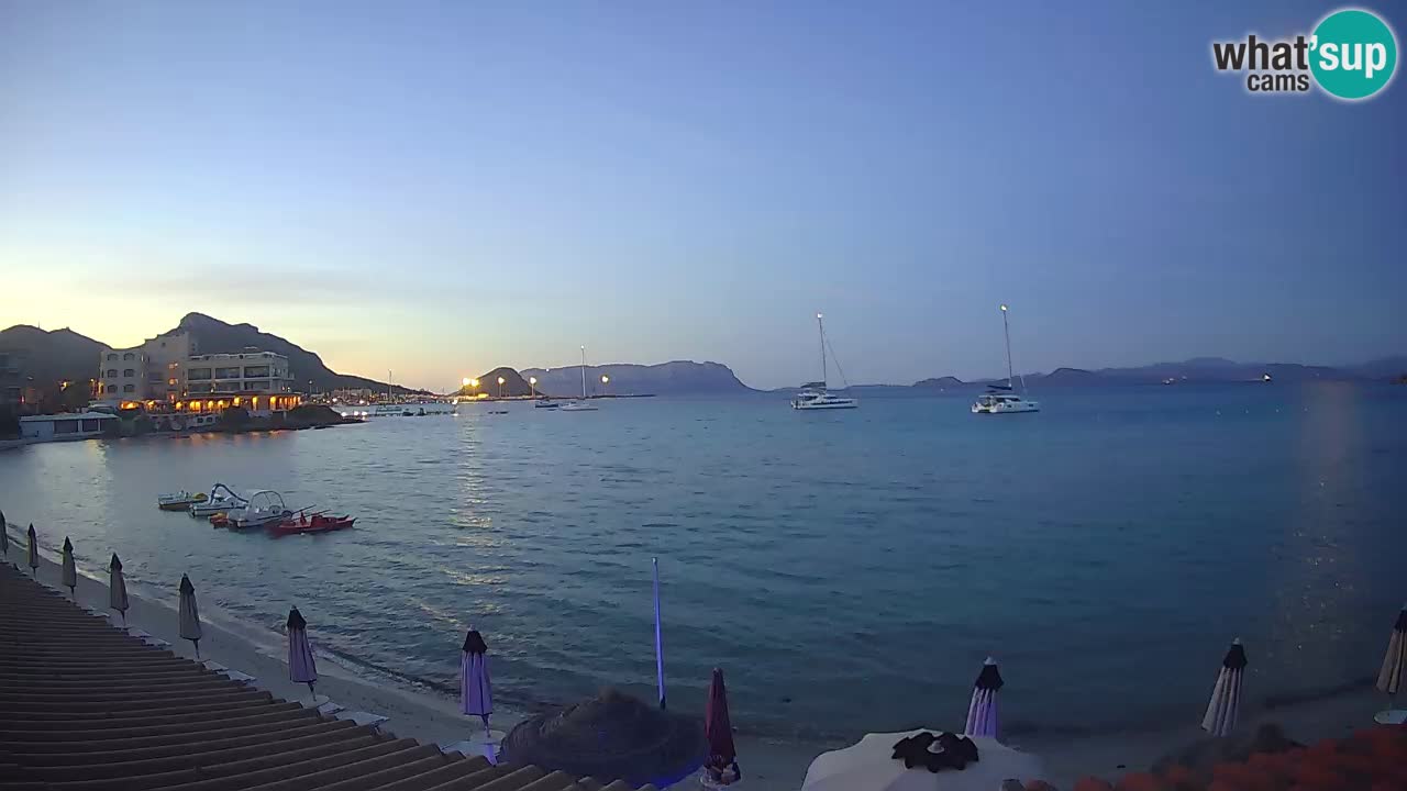 Webcam Terza Spiaggia Golfo Aranci – Vue en direct de la plage
