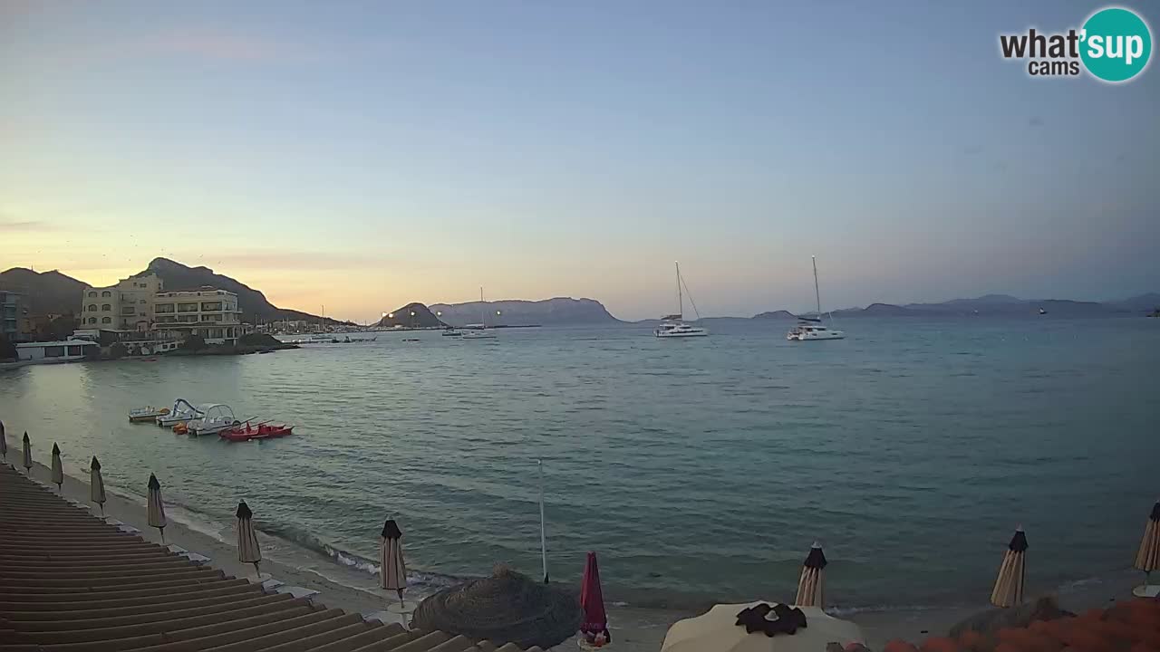 Webcam Terza Spiaggia Golfo Aranci – Vue en direct de la plage