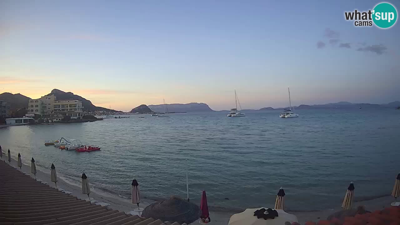 Webcam Terza Spiaggia Golfo Aranci – Vue en direct de la plage