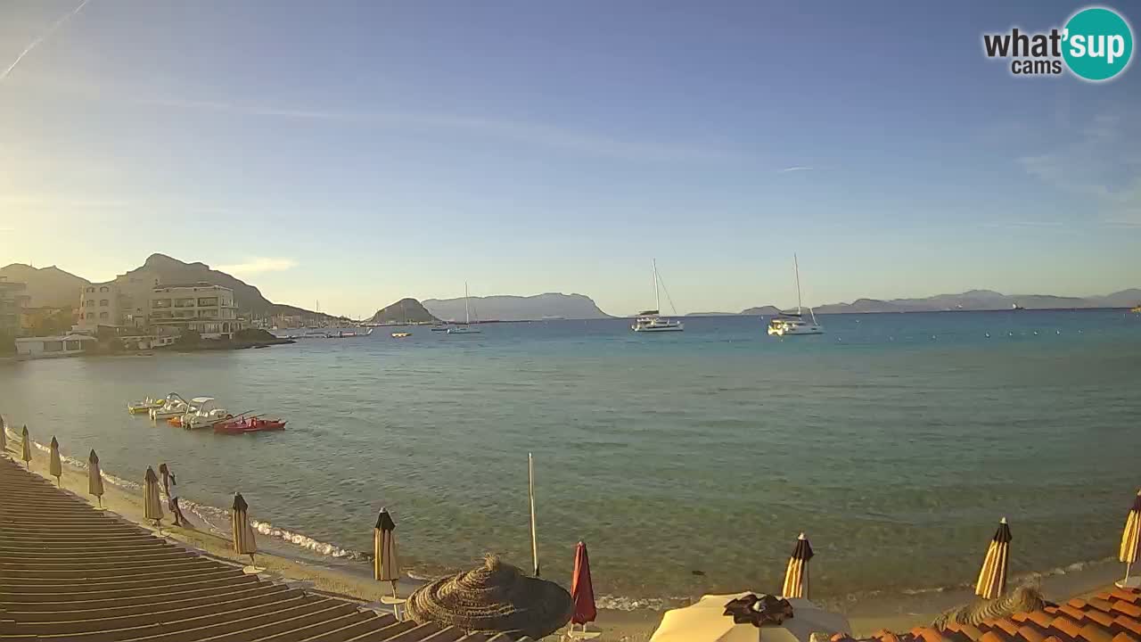Webcam Terza Spiaggia Golfo Aranci – Liveblick auf den Strand