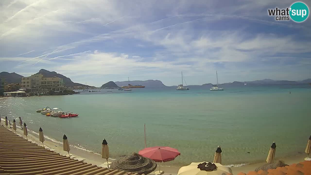 Webcam Terza Spiaggia Golfo Aranci – Liveblick auf den Strand