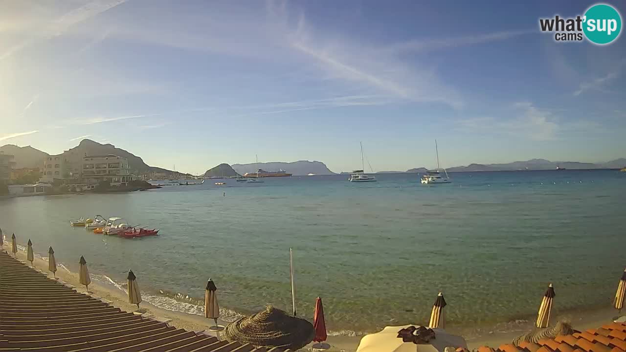Webcam Terza Spiaggia Golfo Aranci – Liveblick auf den Strand
