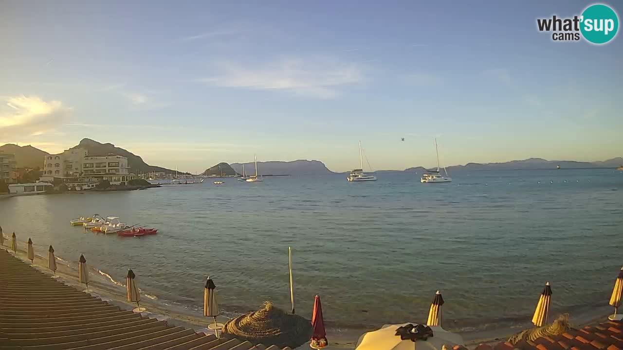 Webcam Terza Spiaggia Golfo Aranci – Vista en directo de la playa