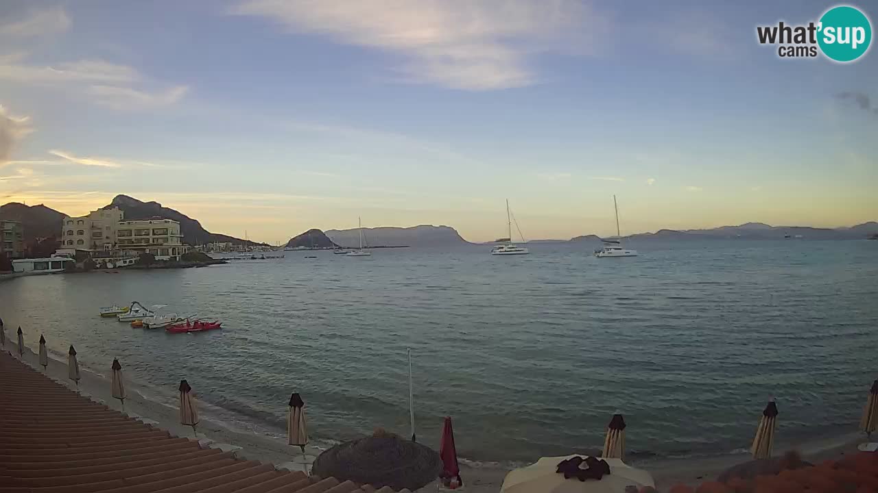 Webcam Terza Spiaggia Golfo Aranci – Vue en direct de la plage