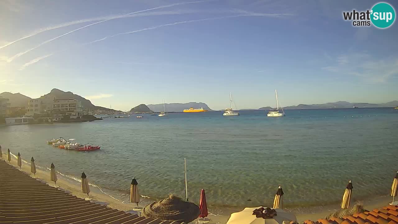 Webcam Terza Spiaggia Golfo Aranci – Vista en directo de la playa