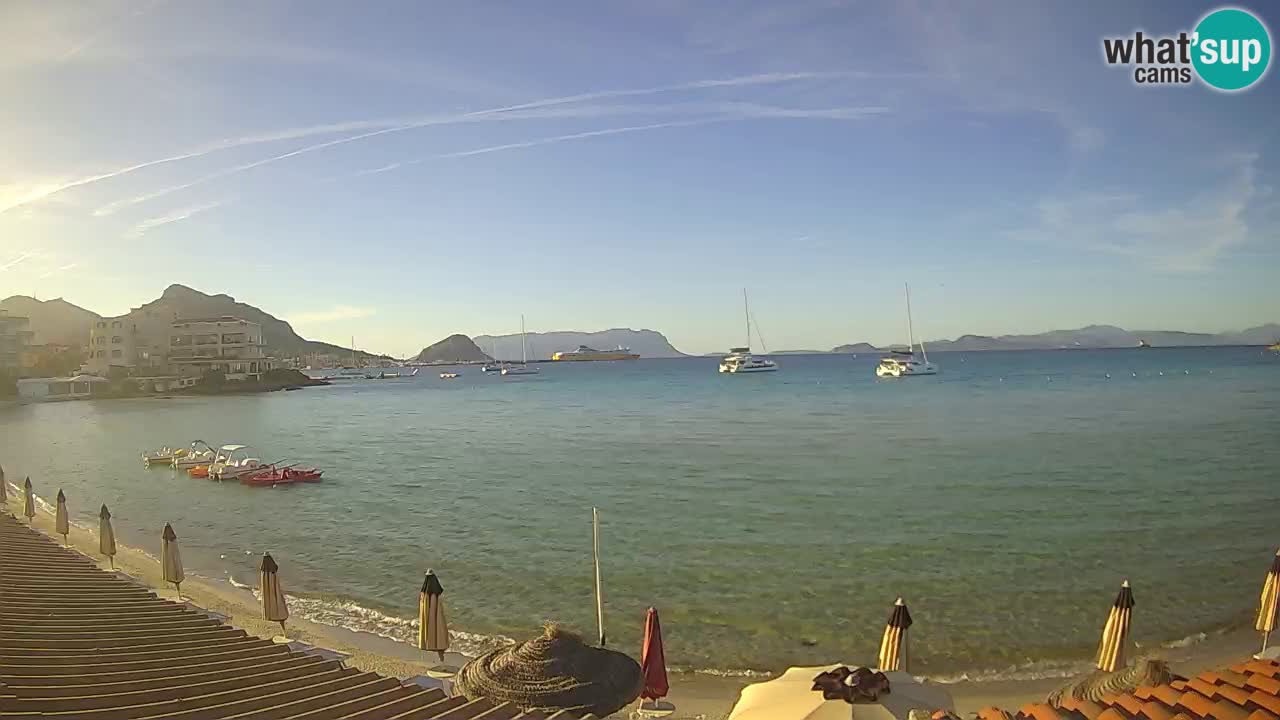 Webcam Terza Spiaggia Golfo Aranci – Liveblick auf den Strand