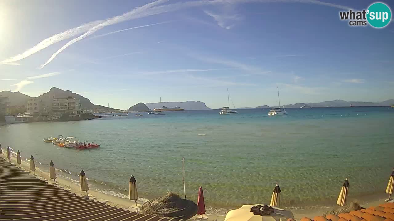 Webcam Terza Spiaggia Golfo Aranci – Vista en directo de la playa