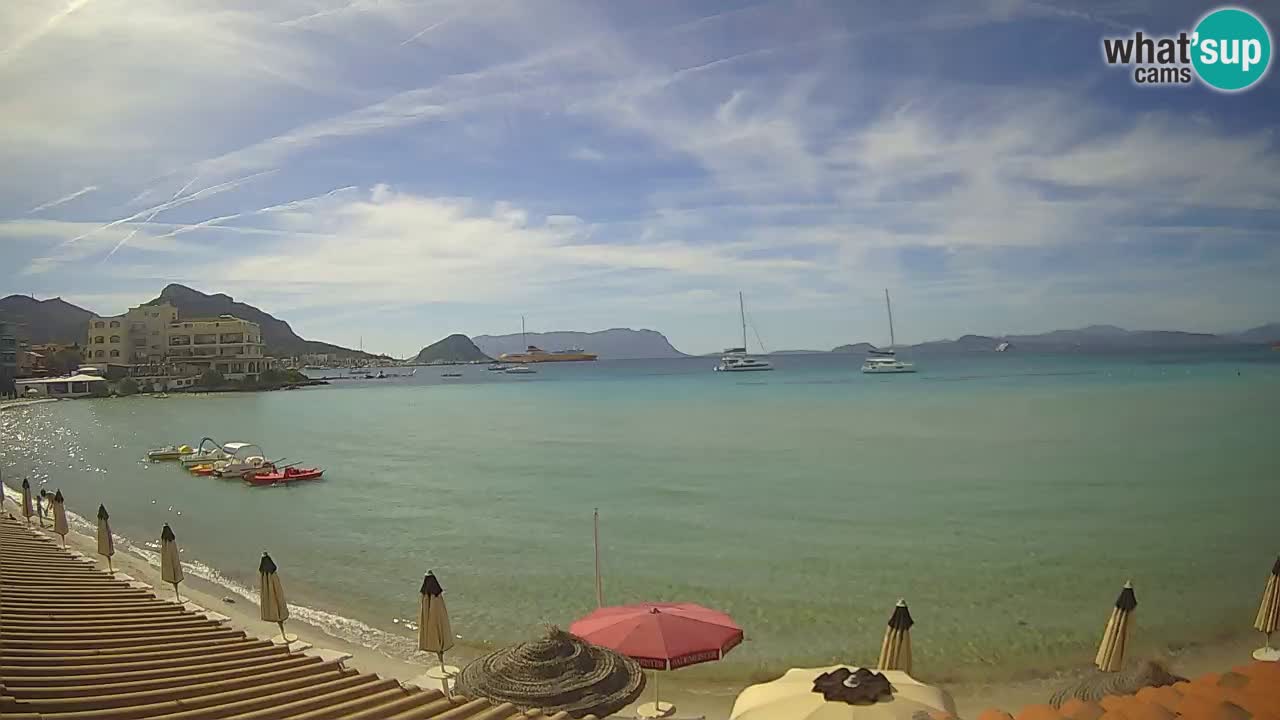 Web kamera Terza Spiaggia Golfo Aranci – Pogled uživo na plažu
