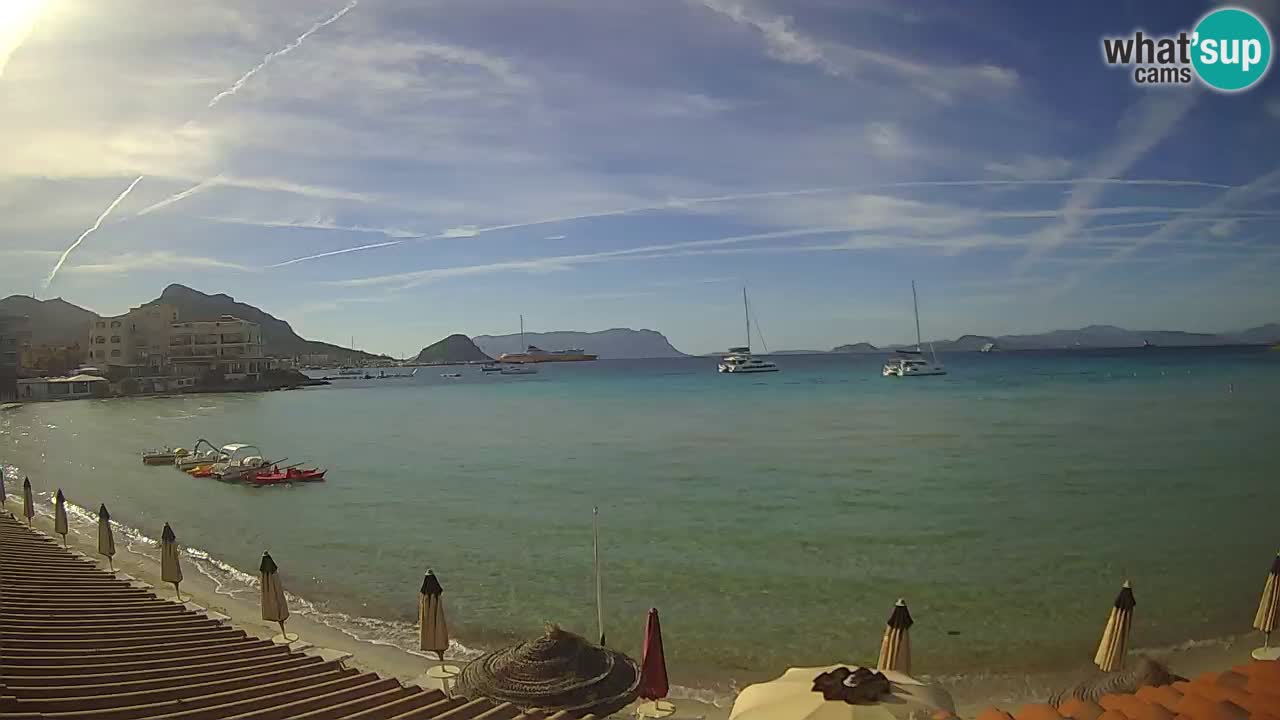 Webcam Terza Spiaggia Golfo Aranci – Vista en directo de la playa