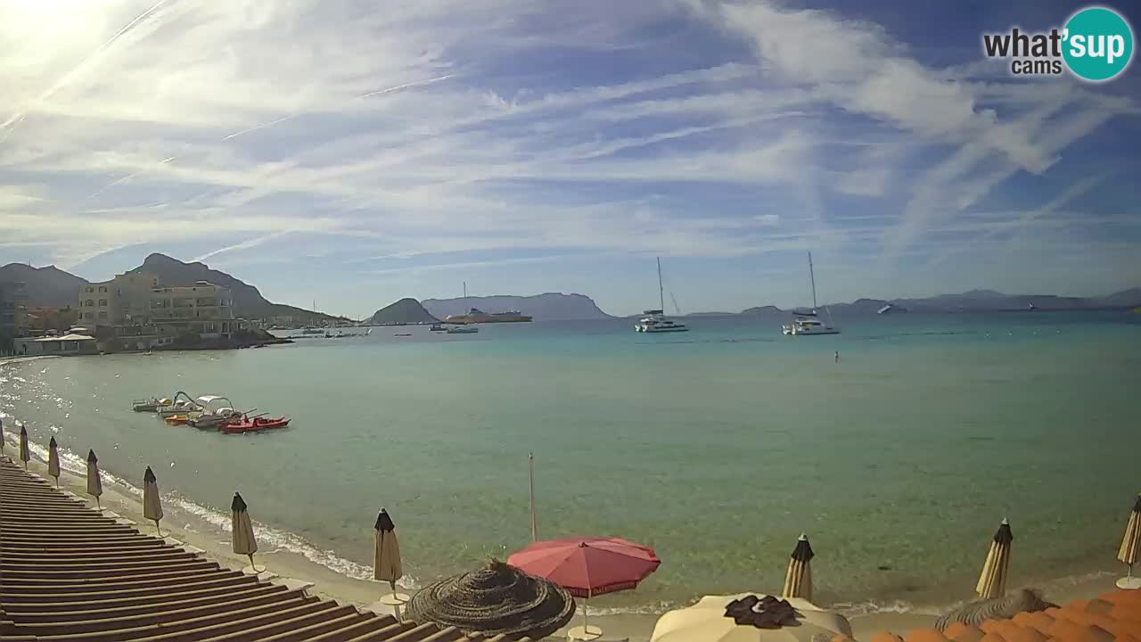Webcam Terza Spiaggia Golfo Aranci – Vue en direct de la plage