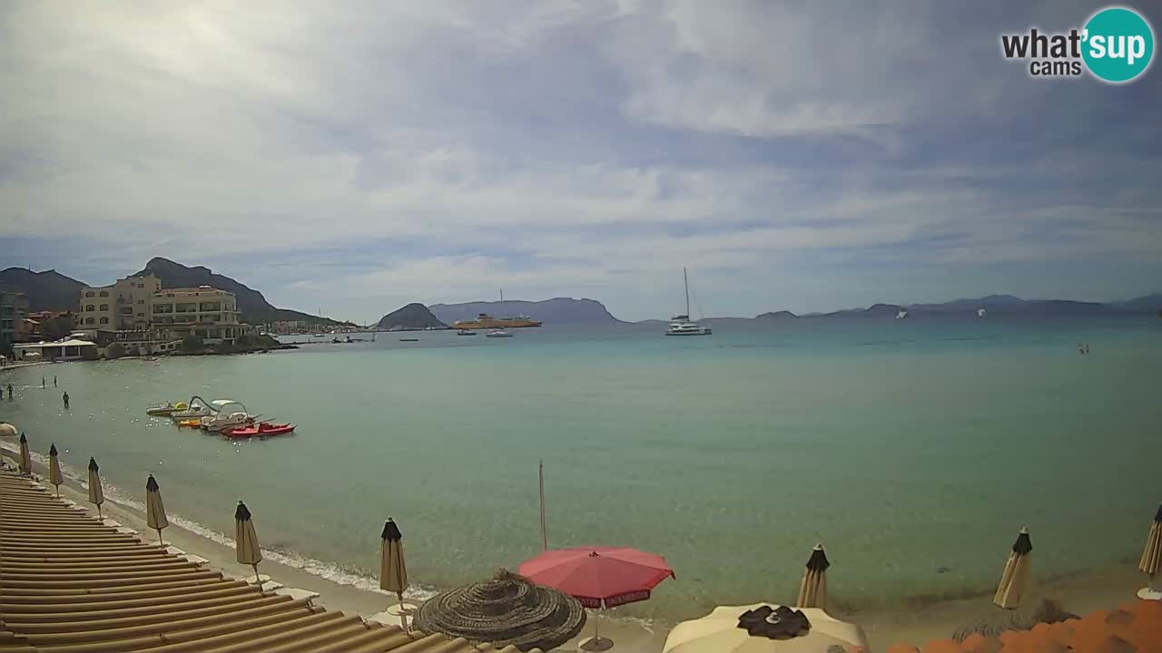 Webcam Terza Spiaggia Golfo Aranci – Liveblick auf den Strand