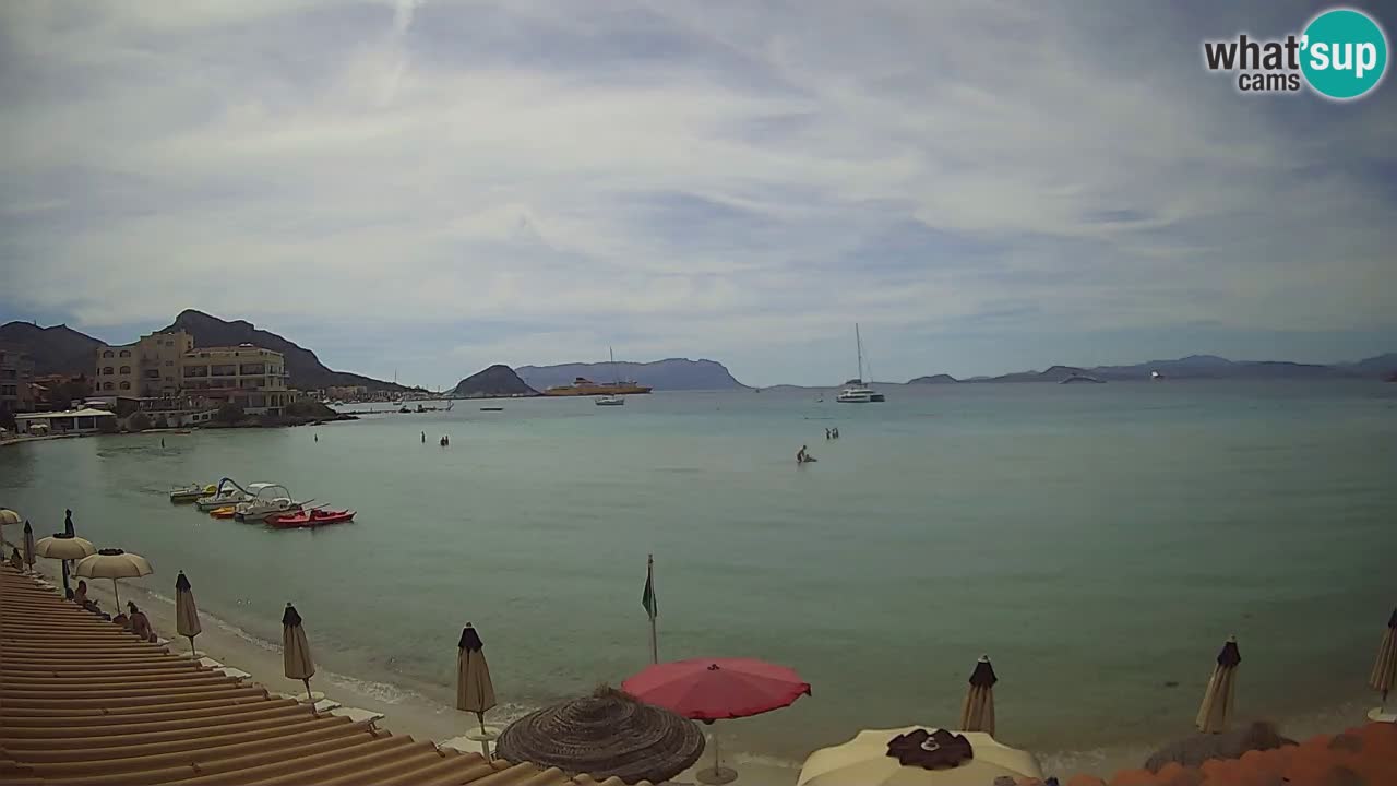 Webcam Terza Spiaggia Golfo Aranci – Vista mare in diretta