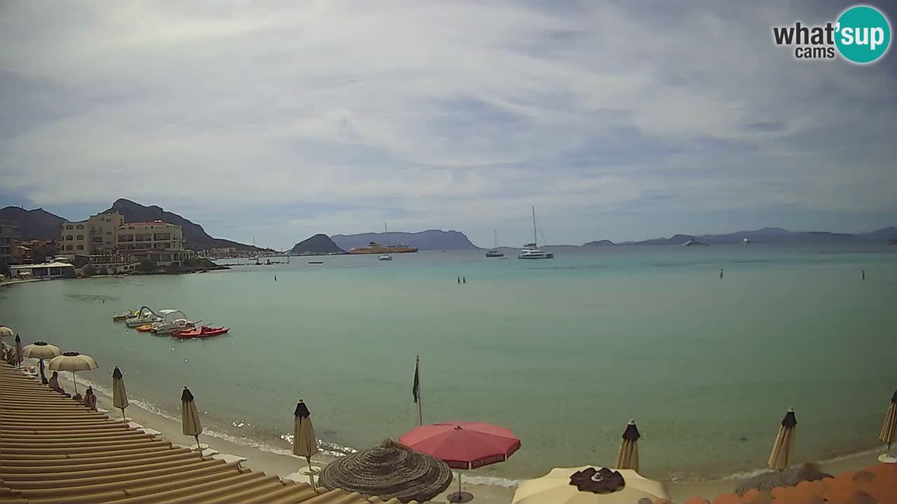 Webcam Terza Spiaggia Golfo Aranci – Vista mare in diretta
