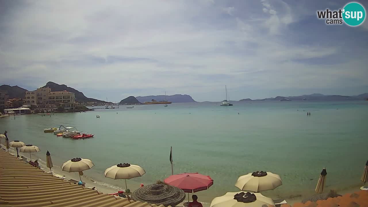 Webcam Terza Spiaggia Golfo Aranci – Liveblick auf den Strand