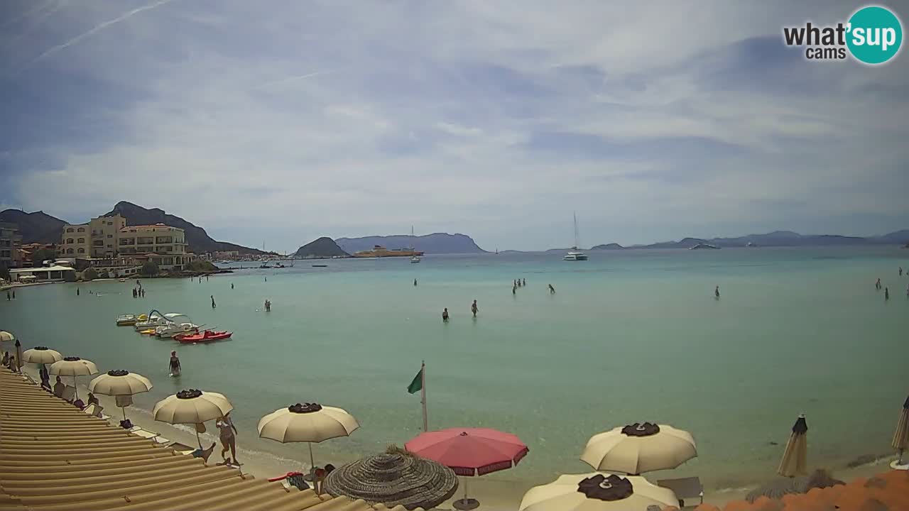 Webcam Terza Spiaggia Golfo Aranci – Vista mare in diretta