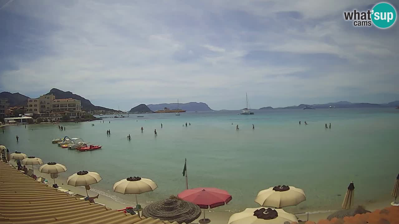 Webcam Terza Spiaggia Golfo Aranci – Liveblick auf den Strand