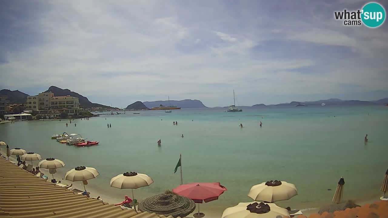Webcam Terza Spiaggia Golfo Aranci – Vista en directo de la playa