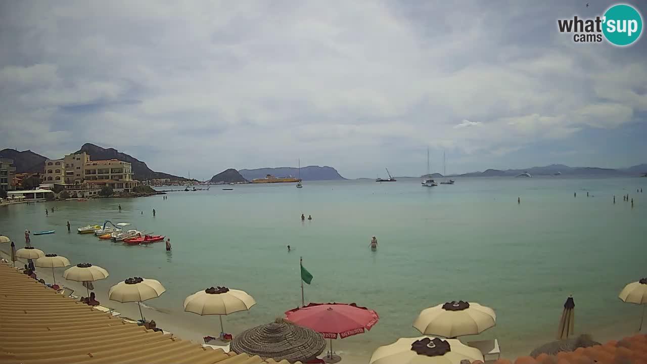 Webcam Terza Spiaggia Golfo Aranci – Liveblick auf den Strand