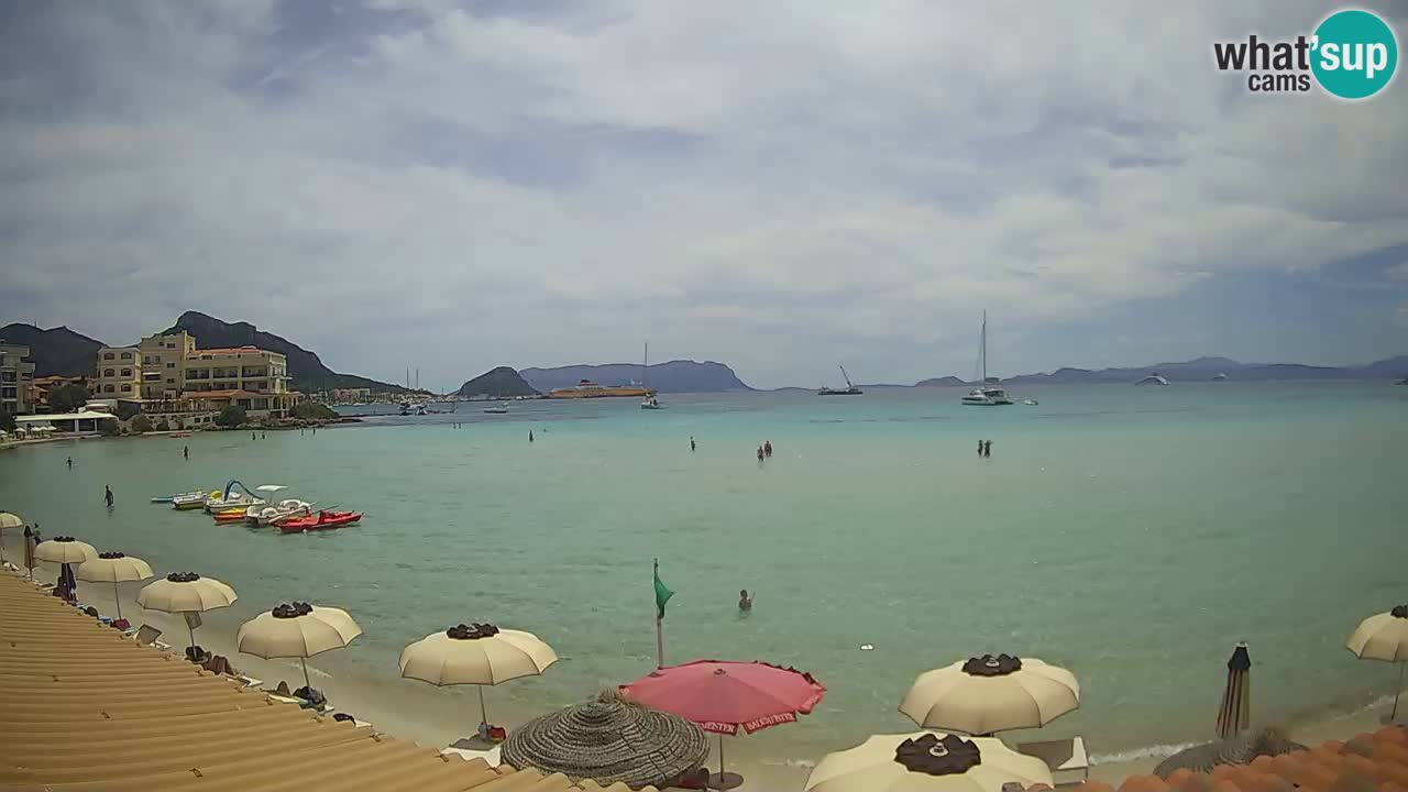 Web kamera Terza Spiaggia Golfo Aranci – Pogled uživo na plažu