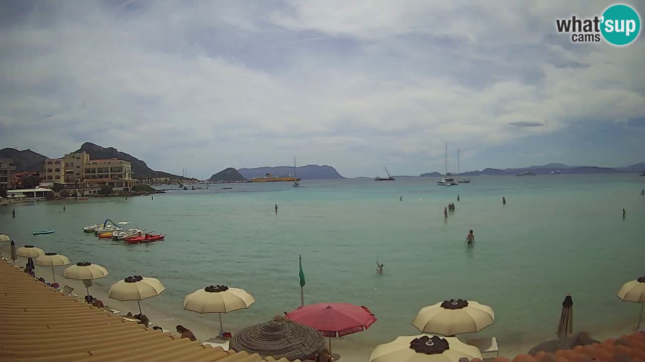 Webcam Terza Spiaggia Golfo Aranci – Vista en directo de la playa